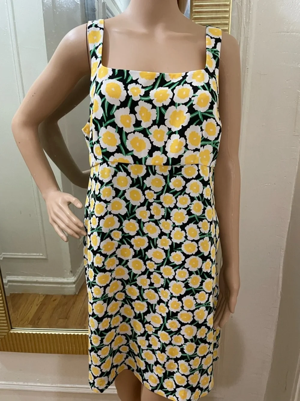 Diane Von Furstenberg Yellow Floral Print Dress by for target - Picture 11 of 16